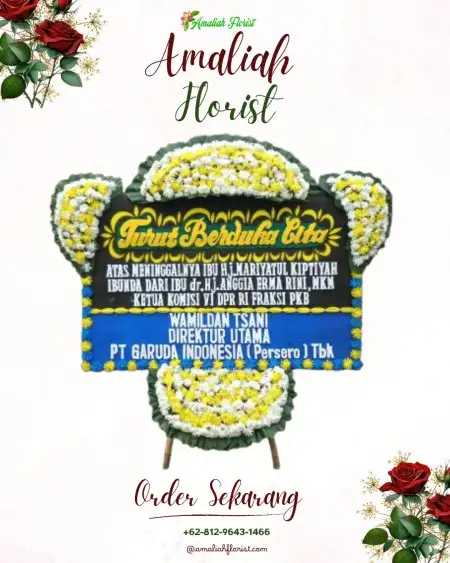 Papan Bunga Duka Teupah Barat